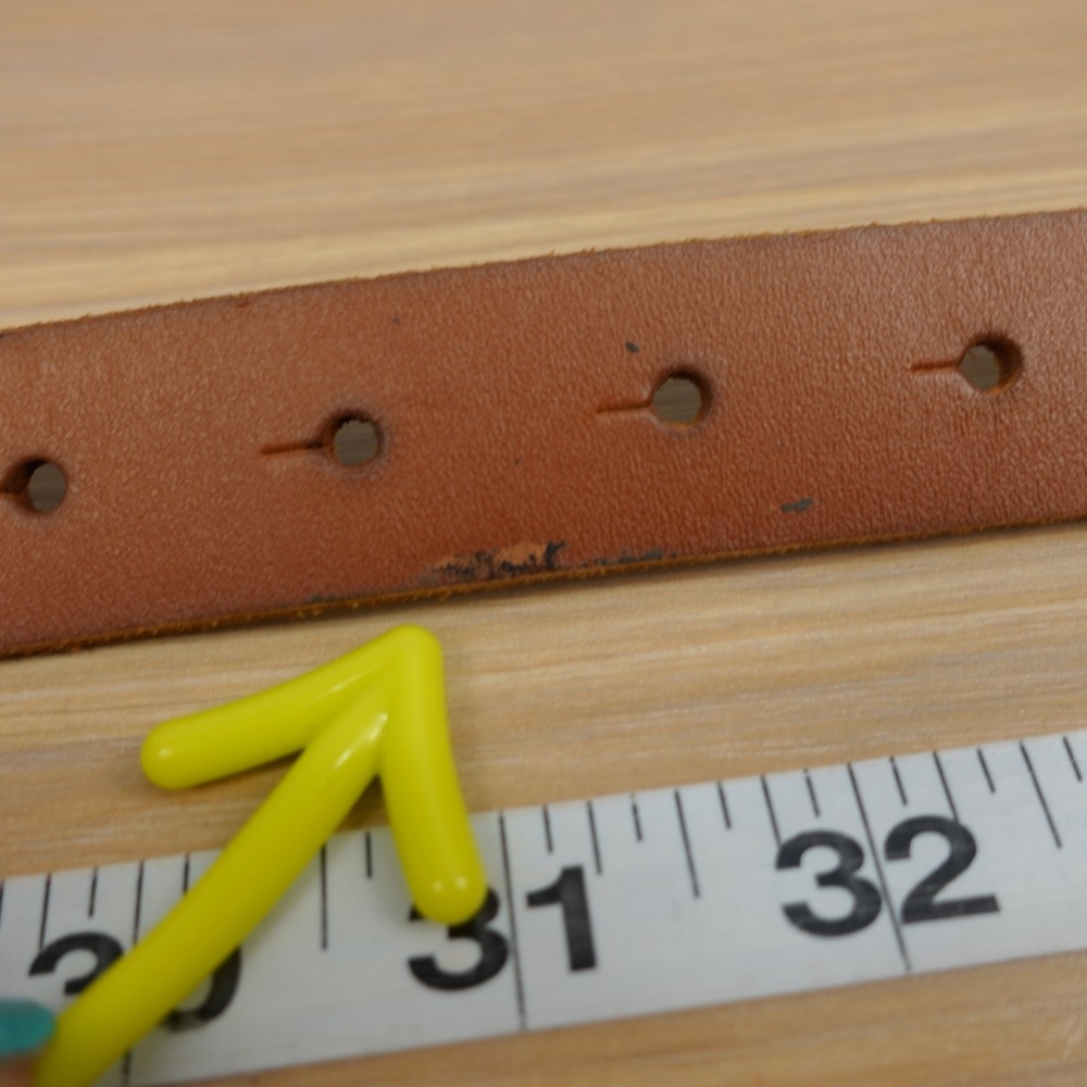 Ren Faire Leather Knot Belt Women SMALL Brown Swashbuckler Pirate LIVE LOVE LOFT - Picture 7 of 11
